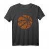 Basketball Wortwolke T-Shirt – Stylisches Fan- und Spielershirt für Basketballliebhaber und Hobbyspieler