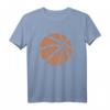 Basketball Wortwolke T-Shirt – Stylisches Fan- und Spielershirt für Basketballliebhaber und Hobbyspieler
