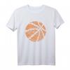 Basketball Wortwolke T-Shirt – Stylisches Fan- und Spielershirt für Basketballliebhaber und Hobbyspieler