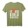 You Don 't Scare Me I Coach Mädchen Basketball T-Shirt – Lustiges Geschenk für Basketball Trainer, Team & Turnier