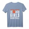 You Don 't Scare Me I Coach Mädchen Basketball T-Shirt – Lustiges Geschenk für Basketball Trainer, Team & Turnier