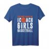 You Don 't Scare Me I Coach Mädchen Basketball T-Shirt – Lustiges Geschenk für Basketball Trainer, Team & Turnier
