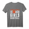 You Don 't Scare Me I Coach Mädchen Basketball T-Shirt – Lustiges Geschenk für Basketball Trainer, Team & Turnier