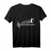 Basketball Evolution Geschenk Vintage Basketball Herzschlag T-Shirt – Retro Design für Basketballspieler und Fans