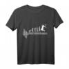 Basketball Evolution Geschenk Vintage Basketball Herzschlag T-Shirt – Retro Design für Basketballspieler und Fans