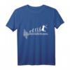 Basketball Evolution Geschenk Vintage Basketball Herzschlag T-Shirt – Retro Design für Basketballspieler und Fans