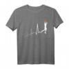 Basketball Herzschlag | Basketball Frequenz T-Shirt – Cooles Geschenk für Basketballfans zu Weihnachten & Geburtstag