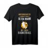 Basketball Papa Opa Großvater Spruch T-Shirt – Lustiges Geschenk für Basketballfans, Papa & Opa zum Geburtstag & Vatertag