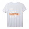 Eat Sleep Basketball Repeat Geschenk T-Shirt - Perfekt für Fans, Spieler und Coaches, ideal für Geburtstag, Weihnachten & Thanksgiving