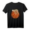 Lustiges Faultier auf Basketball T-Shirt – Perfekt als Geburtstags- oder Weihnachtsgeschenk für Basketballfans und Teamspieler
