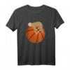 Lustiges Faultier auf Basketball T-Shirt – Perfekt als Geburtstags- oder Weihnachtsgeschenk für Basketballfans und Teamspieler