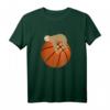 Lustiges Faultier auf Basketball T-Shirt – Perfekt als Geburtstags- oder Weihnachtsgeschenk für Basketballfans und Teamspieler