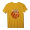 Lustiges Faultier auf Basketball T-Shirt – Perfekt als Geburtstags- oder Weihnachtsgeschenk für Basketballfans und Teamspieler