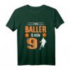 Kinder 9. Geburtstag Basketball T-Shirt - Lustiges Ballershirt für den kleinen Basketballfan zum Geburtstag oder Weihnachten