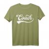 Coach - Vintage - Cooles Mannschafts-Sport Trainer Geschenk T-Shirt für Fußball, Basketball, Tennis & mehr