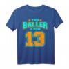 13. Geburtstag Shirt für Jungen Basketball - Lustiges Kinder T-Shirt für den besonderen Tag, perfekt für Teenager und Basketballfans