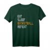 Eat Sleep Basketball Repeat T-Shirt – Geschenk für Fans, Spieler, Trainer & Teamsportler, ideal für Geburtstage, Mutter- und Vatertag