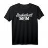 Basketball Mama T-Shirt - Klassische Unterstützung für Mütter mit basketballspielenden Kindern