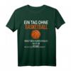 Lustiges Basketball Weihnachtsgeschenk Shirt - Humorvolles T-Shirt für Familie, Freunde & Kollegen zu Weihnachten, Geburtstag & Advent