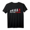 Basketball Evolution T-Shirt mit Spruch 'Born to play Basketball' – Perfektes Geschenk für Basketballer und Basketballfans zum Geburtstag