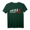 Basketball Evolution T-Shirt mit Spruch 'Born to play Basketball' – Perfektes Geschenk für Basketballer und Basketballfans zum Geburtstag