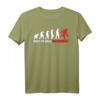 Basketball Evolution T-Shirt mit Spruch 'Born to play Basketball' – Perfektes Geschenk für Basketballer und Basketballfans zum Geburtstag