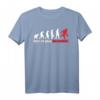 Basketball Evolution T-Shirt mit Spruch 'Born to play Basketball' – Perfektes Geschenk für Basketballer und Basketballfans zum Geburtstag