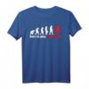 Basketball Evolution T-Shirt mit Spruch 'Born to play Basketball' – Perfektes Geschenk für Basketballer und Basketballfans zum Geburtstag