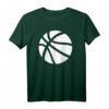 Basketball T-Shirt für Fans und Spieler – Klassisch geschnitten mit doppeltem Saum, perfekt für Slam Dunk, Strafwurf und Freiwurf
