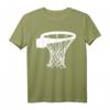Basketball Ring T-Shirt - Klassisch geschnitten mit doppeltem Saum für Basketballfans und Sportbegeisterte