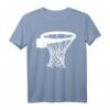 Basketball Ring T-Shirt - Klassisch geschnitten mit doppeltem Saum für Basketballfans und Sportbegeisterte