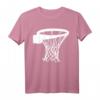 Basketball Ring T-Shirt - Klassisch geschnitten mit doppeltem Saum für Basketballfans und Sportbegeisterte