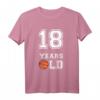 18 Jahre altes Basketball-Geschenk zum 18. Geburtstag T-Shirt – Cooles Geburtstagsdesign für Jungen Basketballfans