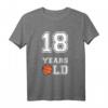 18 Jahre altes Basketball-Geschenk zum 18. Geburtstag T-Shirt – Cooles Geburtstagsdesign für Jungen Basketballfans
