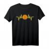 Basketball Fun Shirt für Fans & Spieler | Herzlinien Sport Motiv - Perfektes Geschenk zu Weihnachten & Geburtstag