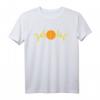 Basketball Fun Shirt für Fans & Spieler | Herzlinien Sport Motiv - Perfektes Geschenk zu Weihnachten & Geburtstag