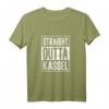Straight Outta Kassel Kasseler Hessen Stadt Souvenir T-Shirt – Lustiges Geschenk für Fans, Freunde & Familie zum Geburtstag, Weihnachten & Alltag