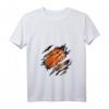 Basketball in mir Design - Lustiges Teamsport-T-Shirt mit V-Ausschnitt für Sportler, Geburtstags- und Weihnachtsgeschenk