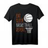 Eat Sleep Basketball Repeat T-Shirt – Lustiges Retro-Basketballgeschenk für Spieler, Trainer & Fans zu Geburtstag, Weihnachten & Thanksgiving