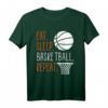 Eat Sleep Basketball Repeat T-Shirt – Lustiges Retro-Basketballgeschenk für Spieler, Trainer & Fans zu Geburtstag, Weihnachten & Thanksgiving