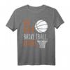 Eat Sleep Basketball Repeat T-Shirt – Lustiges Retro-Basketballgeschenk für Spieler, Trainer & Fans zu Geburtstag, Weihnachten & Thanksgiving