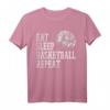 Eat Sleep Basketball Repeat T-Shirt für Männer, Frauen & Kids – Perfektes Geschenk für Basketballfans, Spieler & Trainer