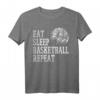 Eat Sleep Basketball Repeat T-Shirt für Männer, Frauen & Kids – Perfektes Geschenk für Basketballfans, Spieler & Trainer