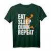 Eat Sleep Basketball T-Shirt für Basketballspieler & Fans – Cooles Geschenk für Geburtstage, Weihnachten & Feiertage mit Dunk & Korbwurf Motiv