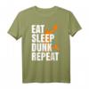 Eat Sleep Basketball T-Shirt für Basketballspieler & Fans – Cooles Geschenk für Geburtstage, Weihnachten & Feiertage mit Dunk & Korbwurf Motiv