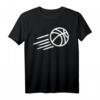 Basketball T-Shirt für Spieler und Fans – Klassisch geschnitten, doppelt genähter Saum, ideal für Spiele und Fan-Outfits