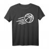 Basketball T-Shirt für Spieler und Fans – Klassisch geschnitten, doppelt genähter Saum, ideal für Spiele und Fan-Outfits