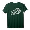 Basketball T-Shirt für Spieler und Fans – Klassisch geschnitten, doppelt genähter Saum, ideal für Spiele und Fan-Outfits