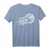 Basketball T-Shirt für Spieler und Fans – Klassisch geschnitten, doppelt genähter Saum, ideal für Spiele und Fan-Outfits