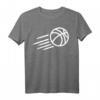 Basketball T-Shirt für Spieler und Fans – Klassisch geschnitten, doppelt genähter Saum, ideal für Spiele und Fan-Outfits
